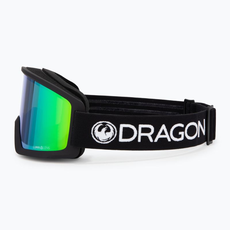 Síszemüveg DRAGON DX3 L OTG black/lumalens green ion 4