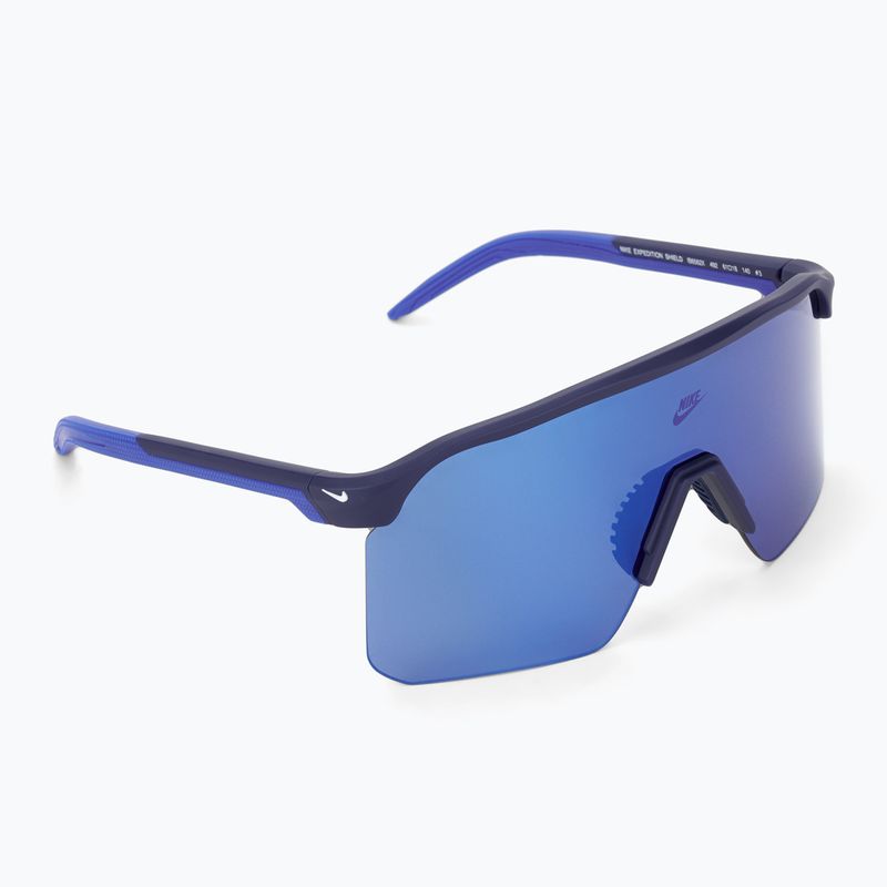 Nike Expedition Shield matt kék üres/ kék tükör napszemüveg