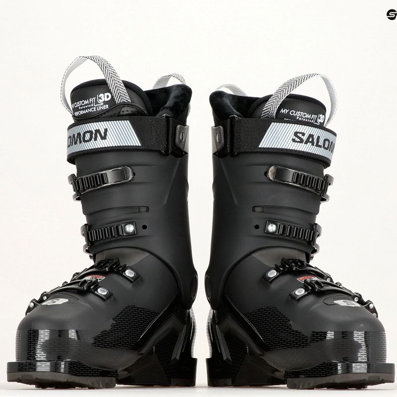 Női síbakancs Salomon S Pro HV 90 W fekete/ezüst met./beluga 13