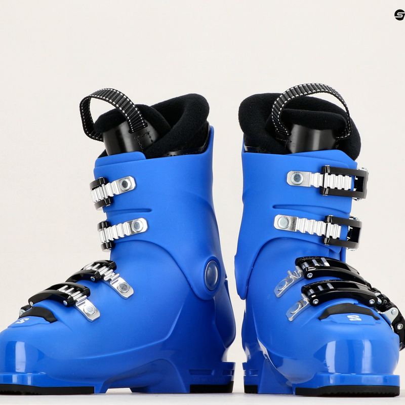 Gyermek síbakancs Salomon S Race 60 T M race blue/fehér/process kék 11