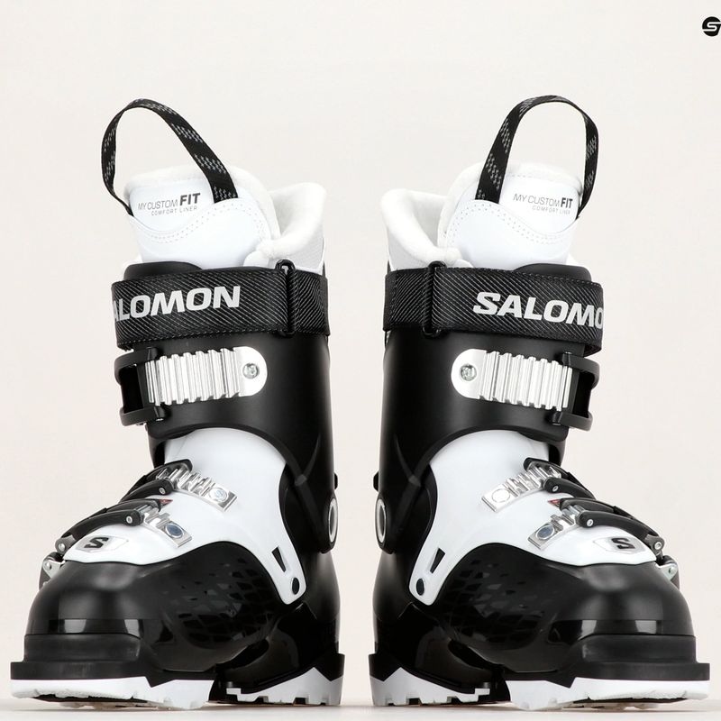 Női síbakancs Salomon QST Access 70 W fekete/fehér/beluga 12