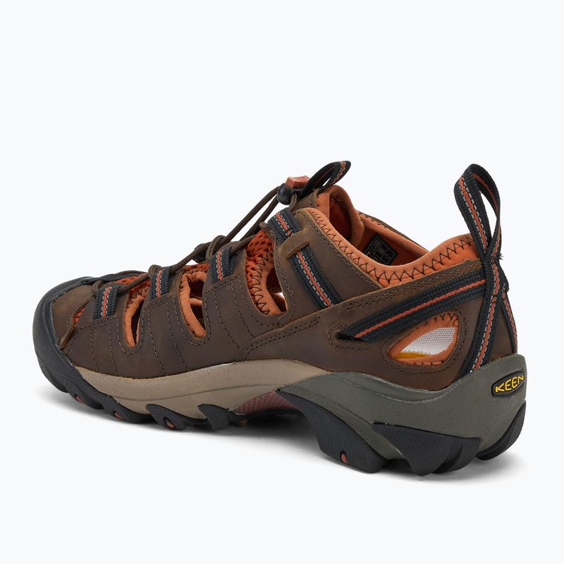 KEEN Arroyo II férfi szandál fekete olajzöld/bombay barna 3