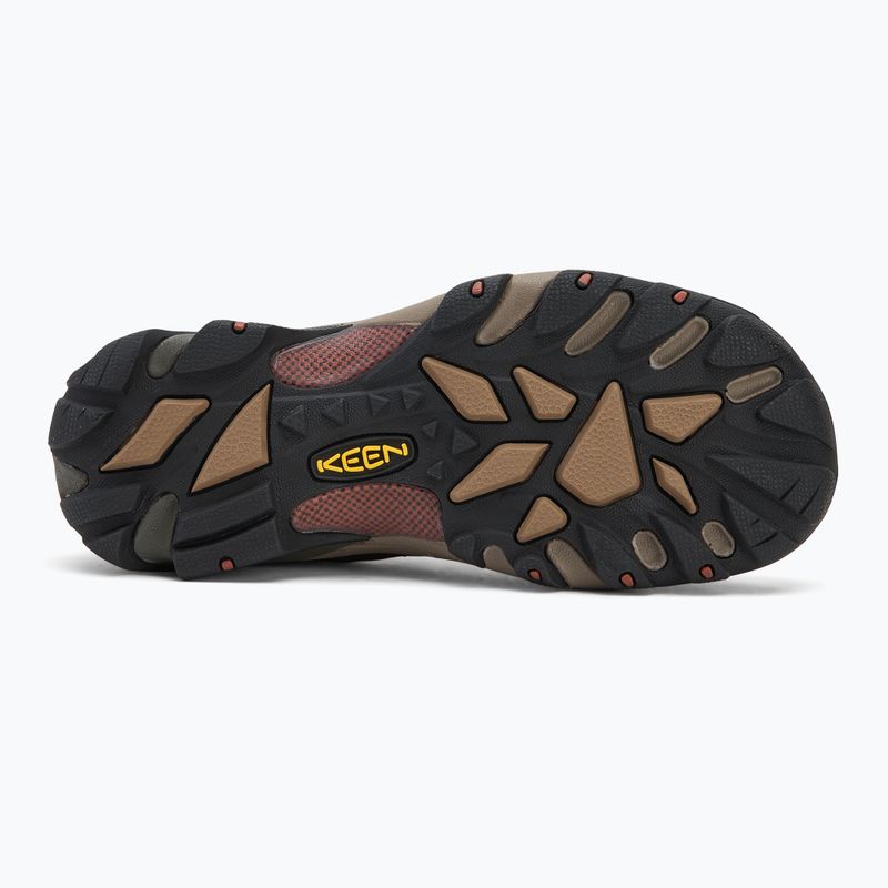 KEEN Arroyo II férfi szandál fekete olajzöld/bombay barna 4