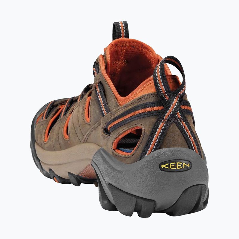 KEEN Arroyo II férfi szandál fekete olajzöld/bombay barna 4
