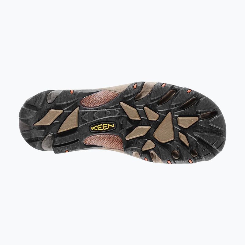 KEEN Arroyo II férfi szandál fekete olajzöld/bombay barna 6