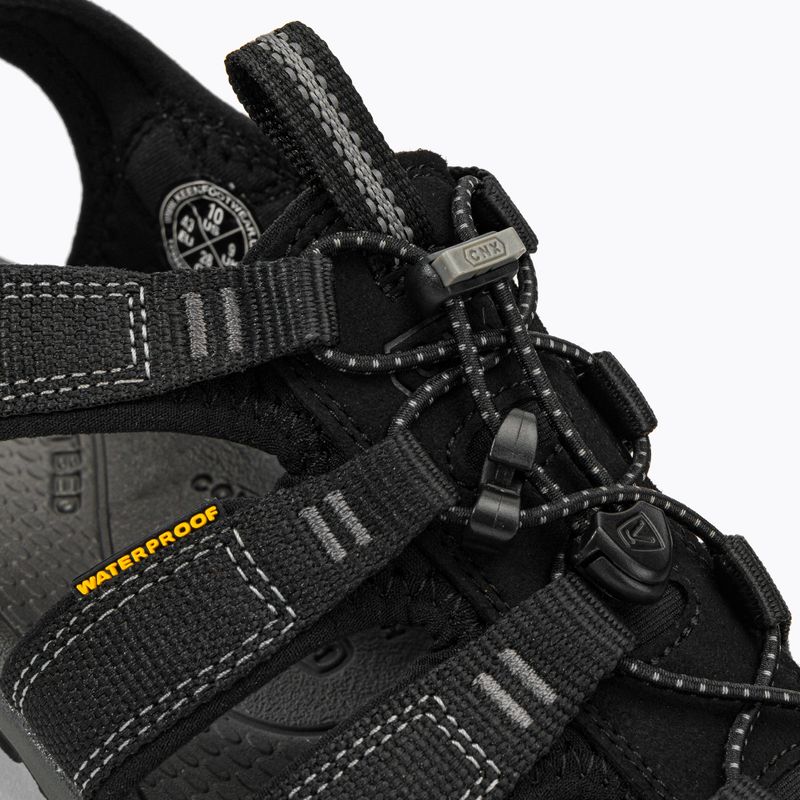 Keen Clearwater CNX férfi trekking szandál fekete 1008660 8