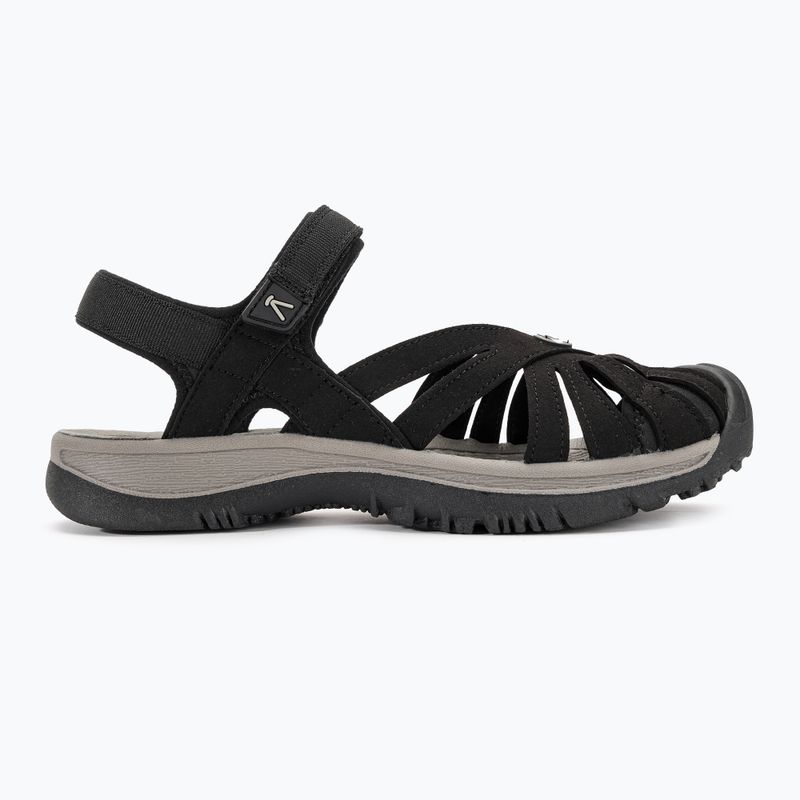 Női trekking szandál KEEN Rose fekete/semleges szürke 2