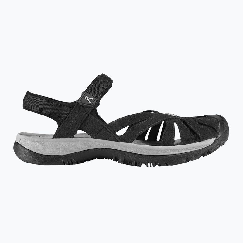 Női trekking szandál KEEN Rose fekete/semleges szürke 9