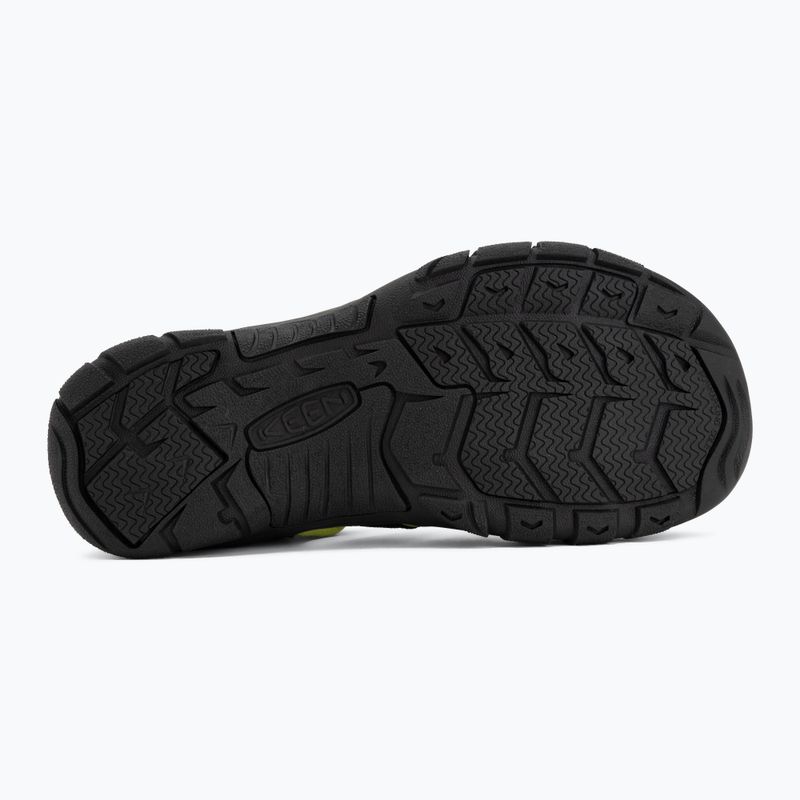 Gyerek szandálok KEEN Newport H2 black/lime green 4