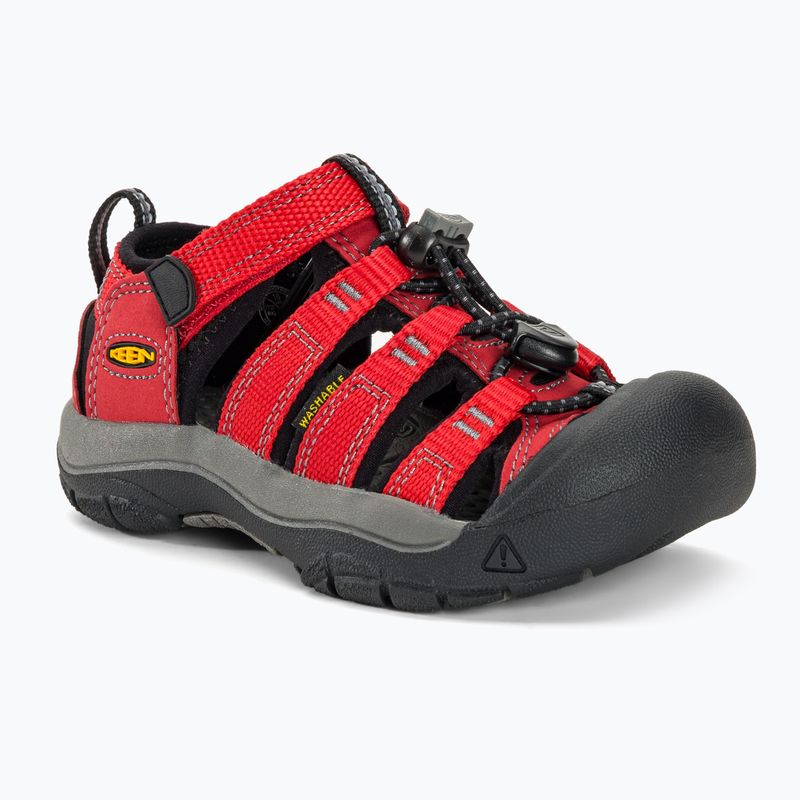 KEEN Newport H2 szalag piros/gargoyle gyermek szandálok