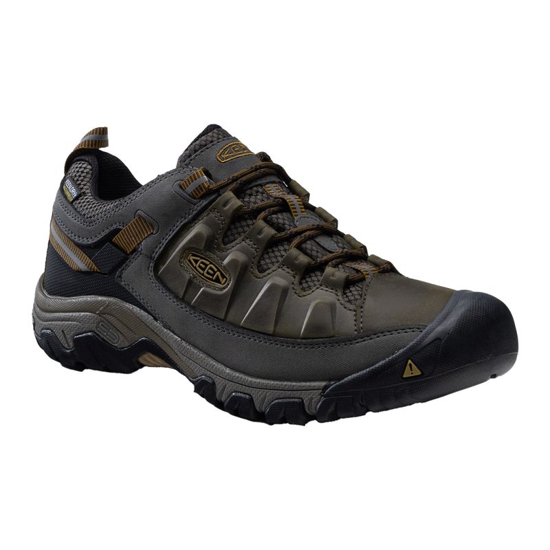 Férfi túrabakancs KEEN Targhee III Wp zöld-barna 1017784