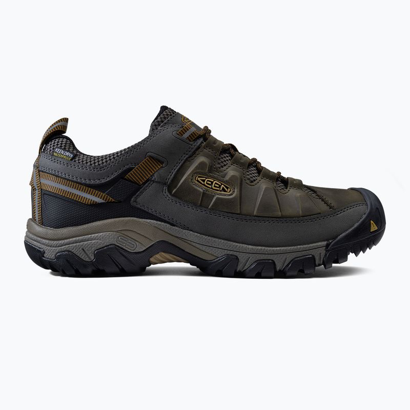 Férfi túrabakancs KEEN Targhee III Wp zöld-barna 1017784 2