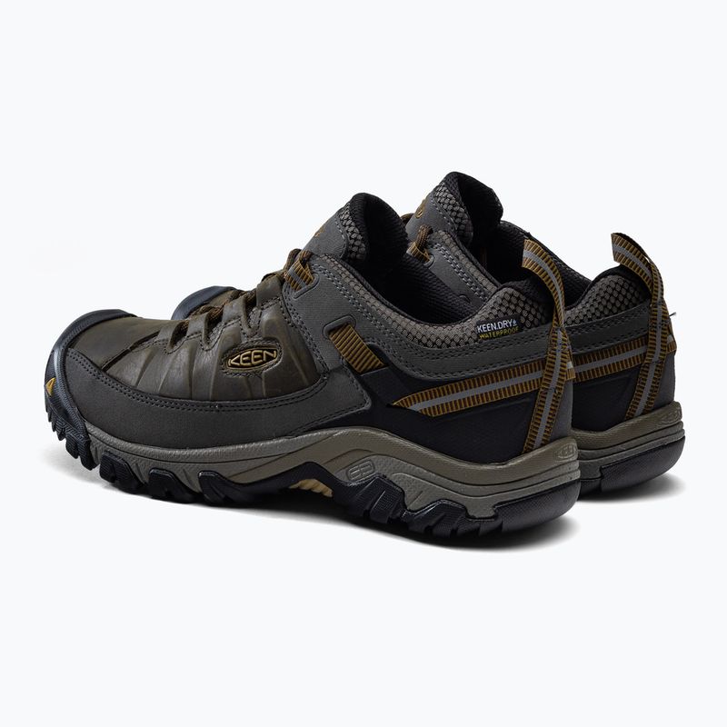 Férfi túrabakancs KEEN Targhee III Wp zöld-barna 1017784 3