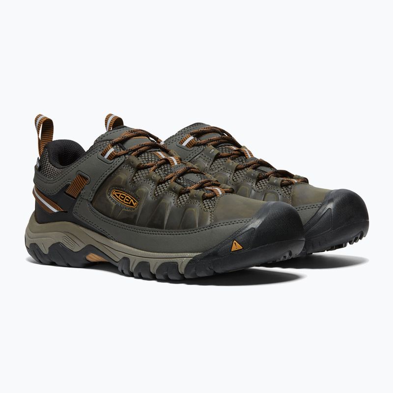 Férfi túrabakancs KEEN Targhee III Wp zöld-barna 1017784 13