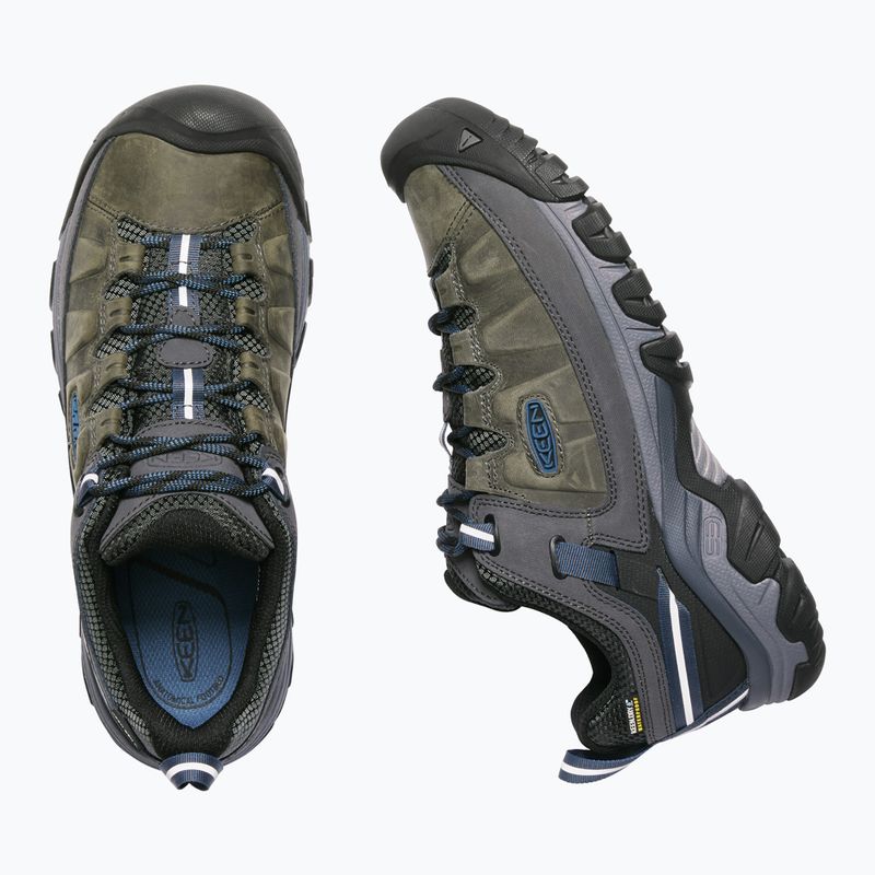 Férfi túrabakancs KEEN Targhee III Wp szürke 1017785 13