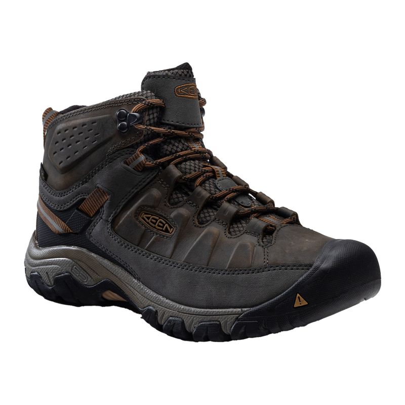 Férfi túrabakancs KEEN Targhee III Mid fekete oliva 1017787