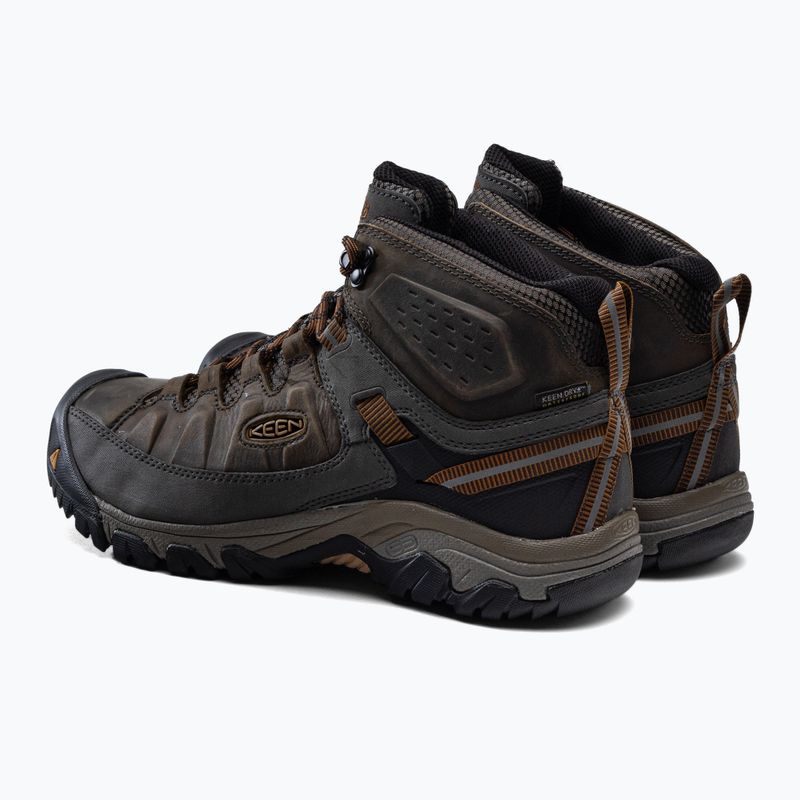 Férfi túrabakancs KEEN Targhee III Mid fekete oliva 1017787 3