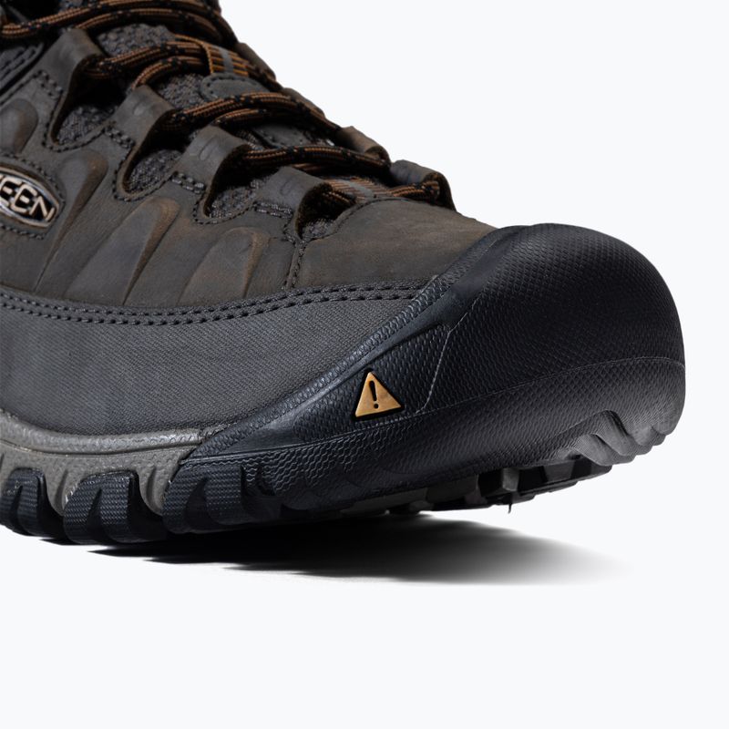 Férfi túrabakancs KEEN Targhee III Mid fekete oliva 1017787 7
