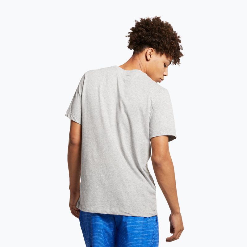 Férfi póló Nike Dri-Fit dark grey heather/black 3