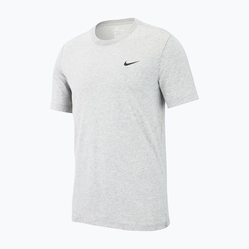 Férfi póló Nike Dri-Fit dark grey heather/black 5