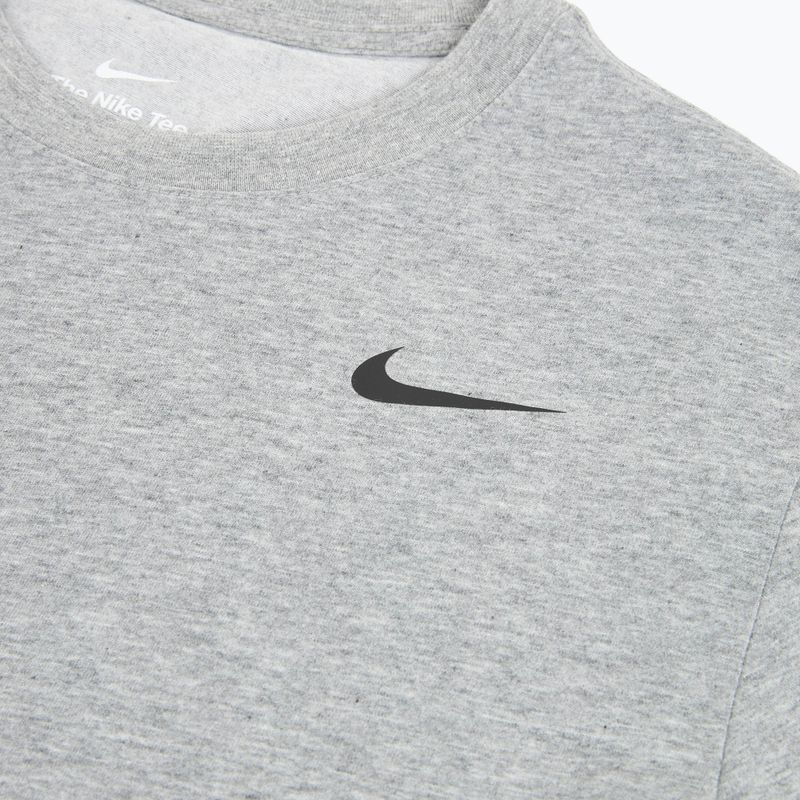 Férfi póló Nike Dri-Fit smokey carbon heather/black 3