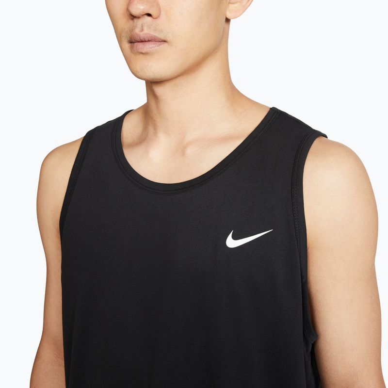 Férfi edzőpóló Nike Dri-Fit TT black/white 4