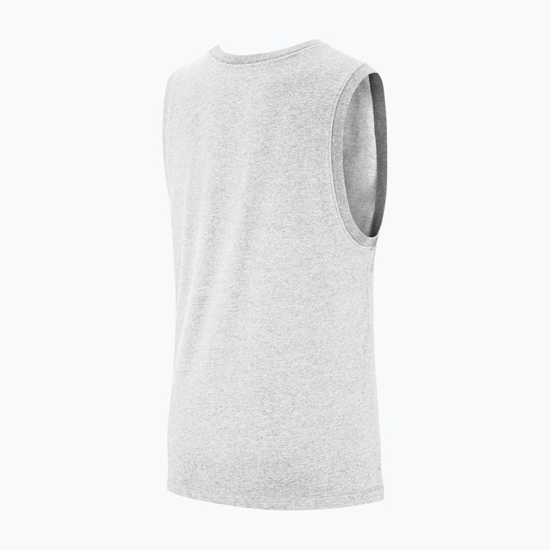 Férfi edzőpóló Nike Dri-Fit TT dark grey heather/black 6