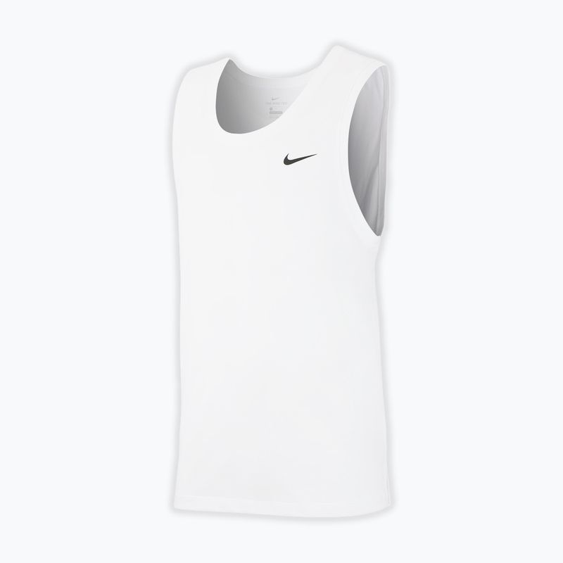 Férfi edzőpóló Nike Dri-Fit TT white/black 5
