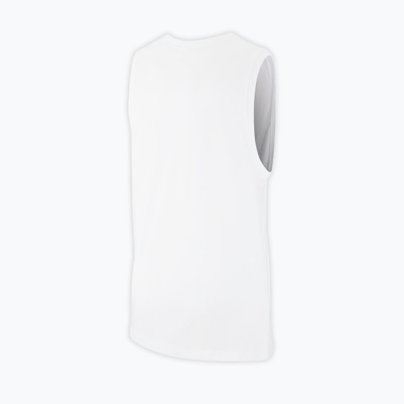 Férfi edzőpóló Nike Dri-Fit TT white/black 6