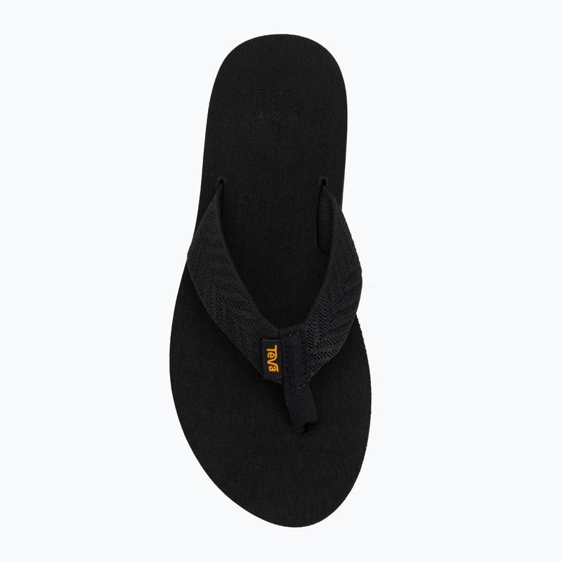Női papucsok Teva Mush II fronds black 5