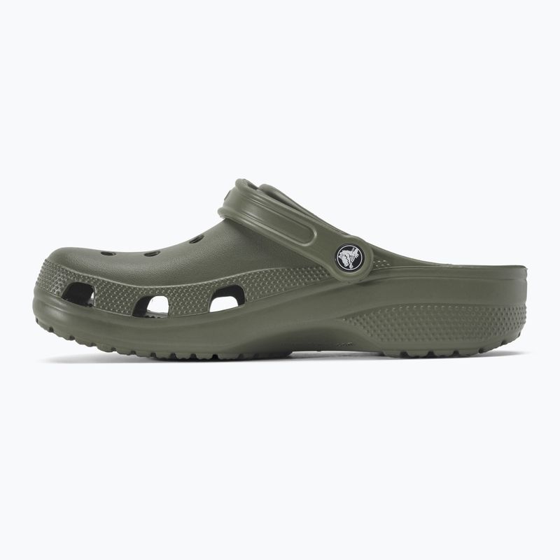 Férfi Crocs Classic poros olíva flip-flopok 11