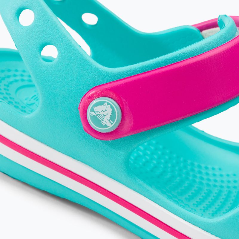 Crocs Crockband gyerek szandál medence/cukorka rózsaszín 8