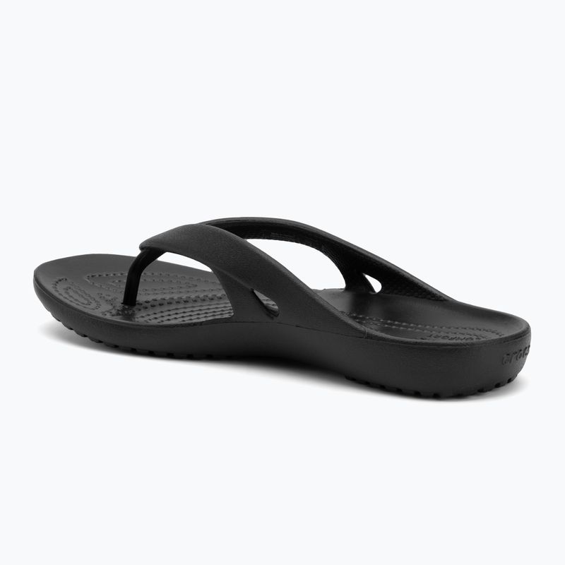 Női Crocs Kadee II Flip Flops fekete 3