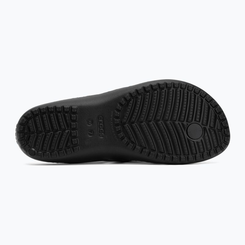 Női Crocs Kadee II Flip Flops fekete 4