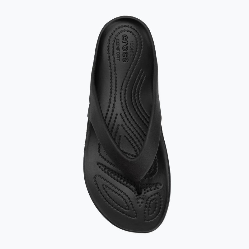 Női Crocs Kadee II Flip Flops fekete 5