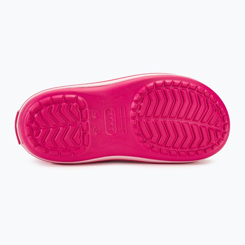 Crocs Winter Puff Kids candy pink gyerek hótaposó 4