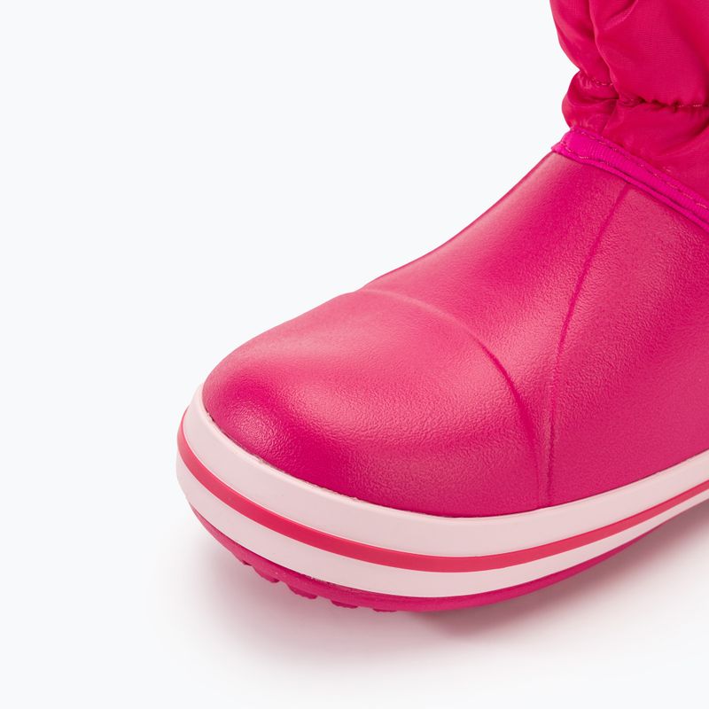 Crocs Winter Puff Kids candy pink gyerek hótaposó 7