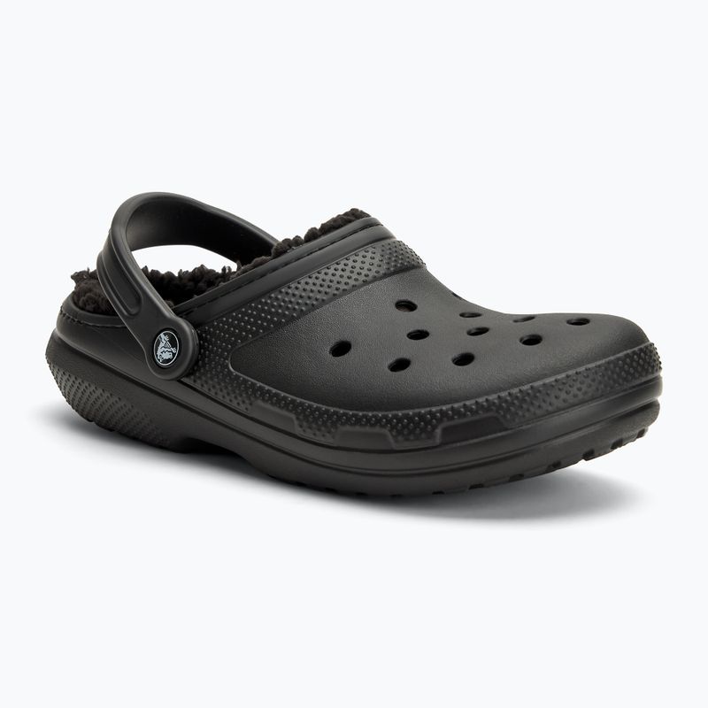 Papucs Crocs Classic Lined Clog black/black 2