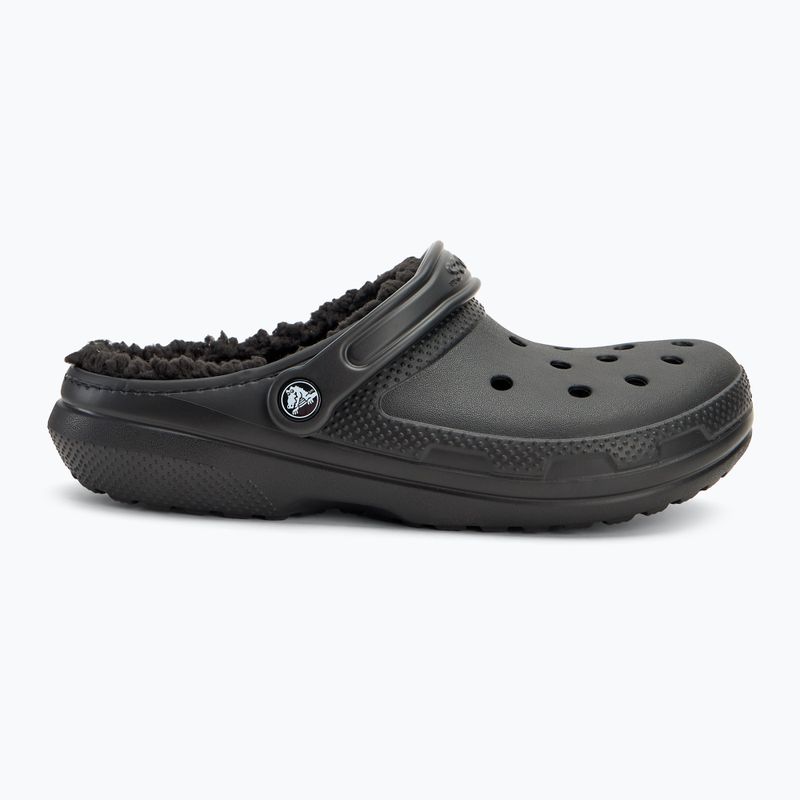 Papucs Crocs Classic Lined Clog black/black 3