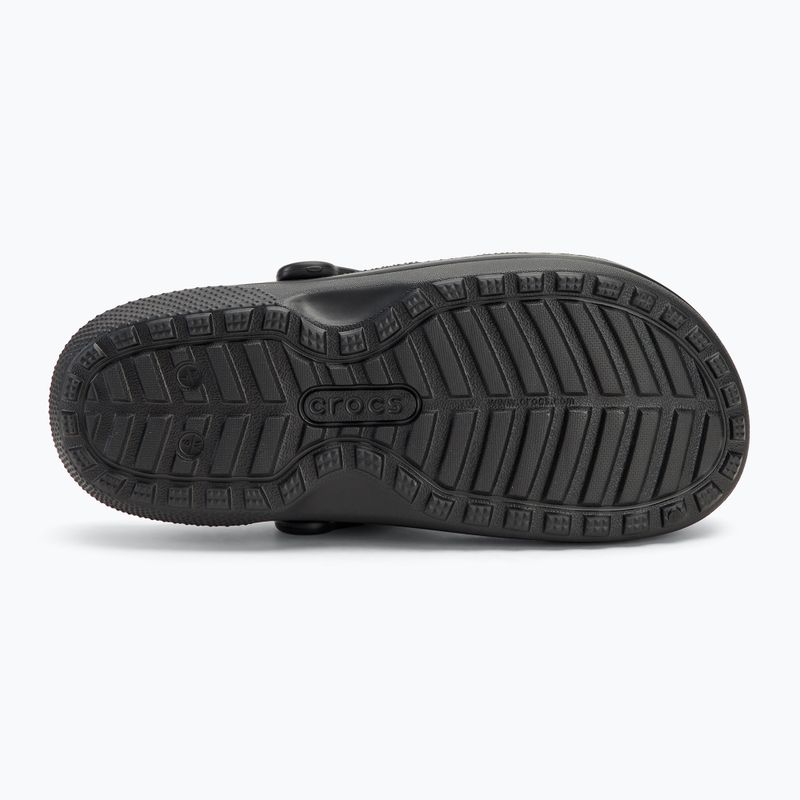 Papucs Crocs Classic Lined Clog black/black 5