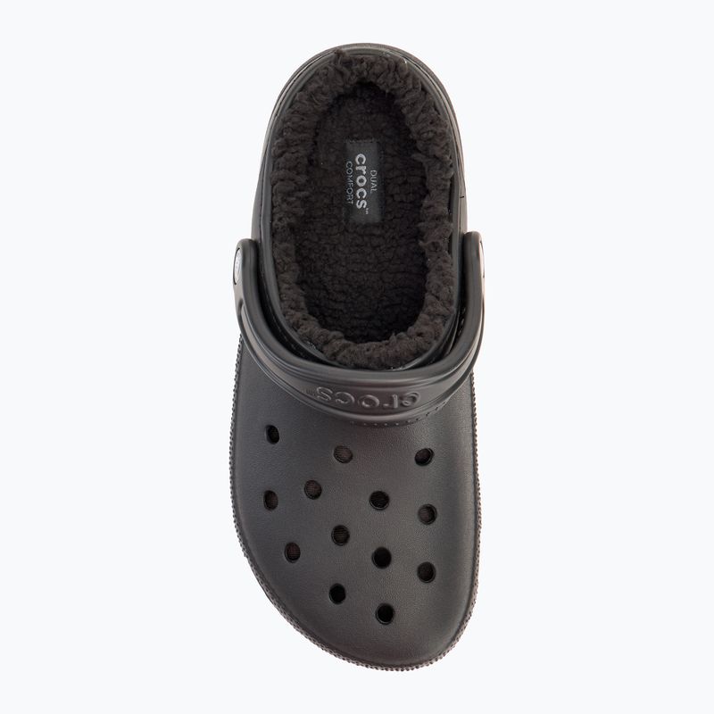 Papucs Crocs Classic Lined Clog black/black 6