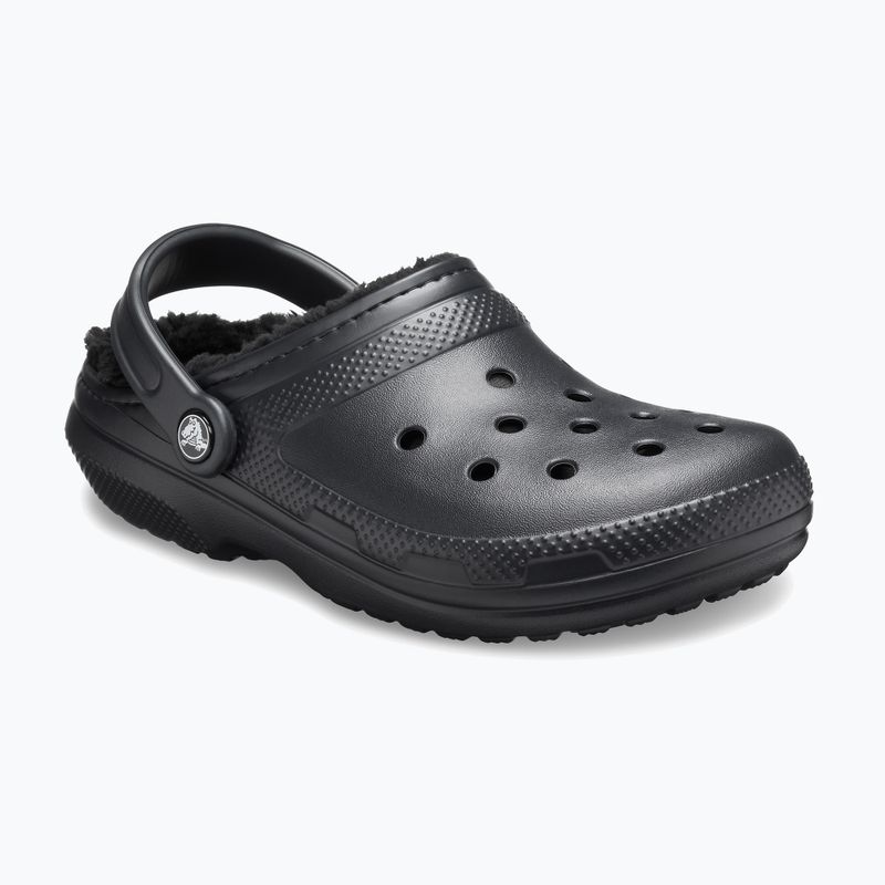 Papucs Crocs Classic Lined Clog black/black 9