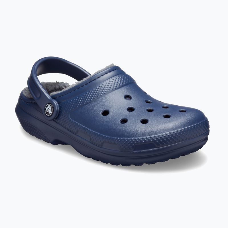 Papucs Crocs Classic Lined Clog navy/charcoal 9