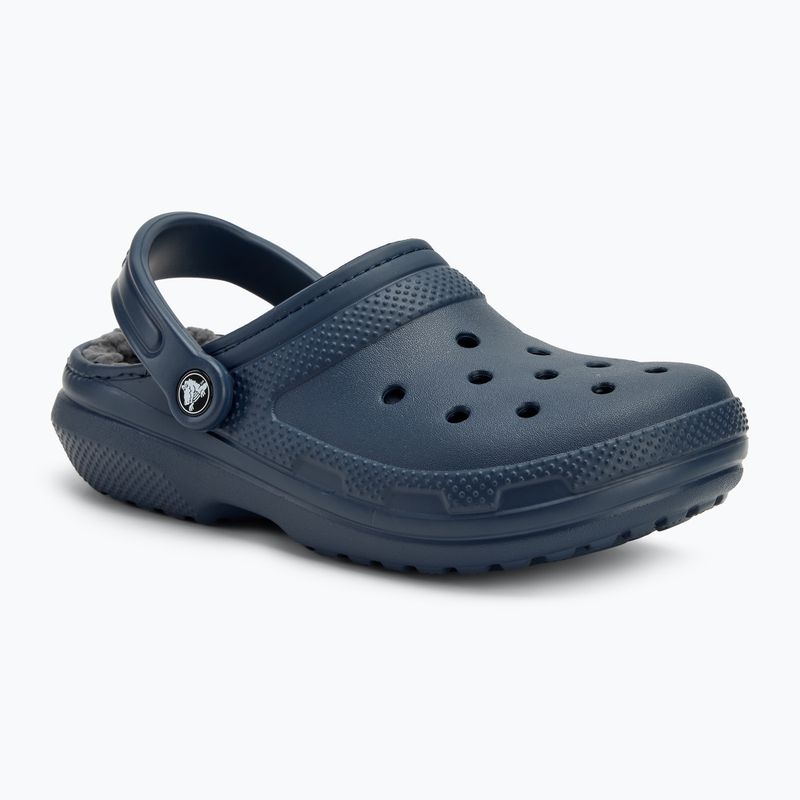 Papucs Crocs Classic Lined Clog navy/charcoal 2