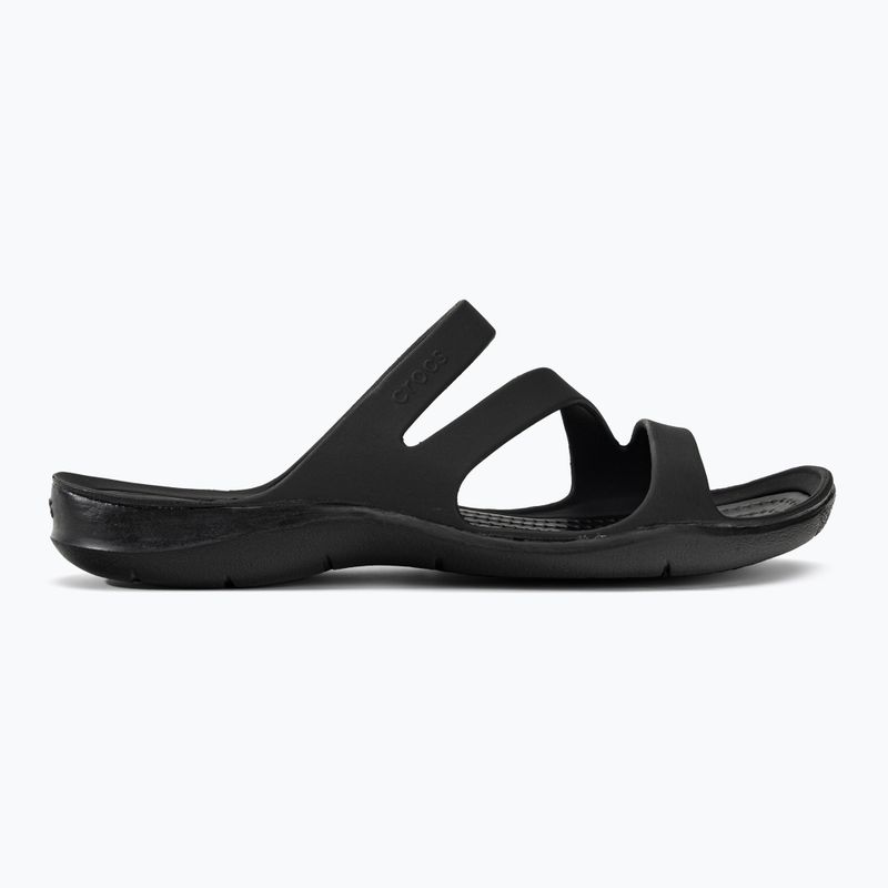 Női Crocs Swiftwater szandál fekete 203998-060 flip-flopok 2