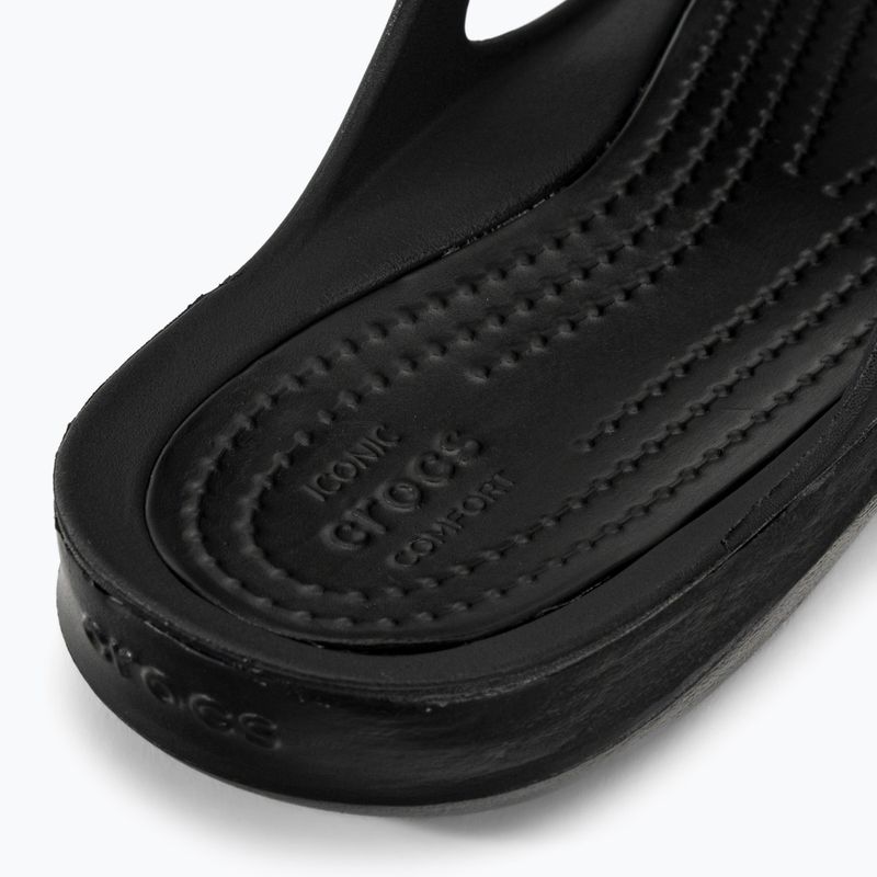 Női Crocs Swiftwater szandál fekete 203998-060 flip-flopok 9