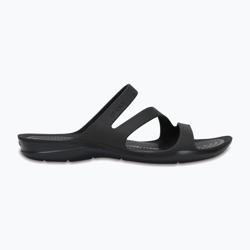 Női Crocs Swiftwater szandál fekete 203998-060 flip-flopok 11