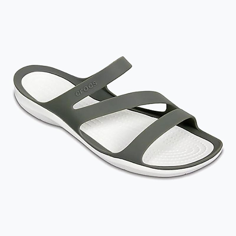 Női papucs Crocs Swiftwater Sandal W smoke/white 8