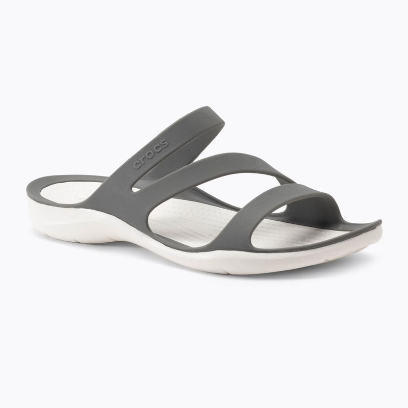 Női papucs Crocs Swiftwater Sandal W smoke/white