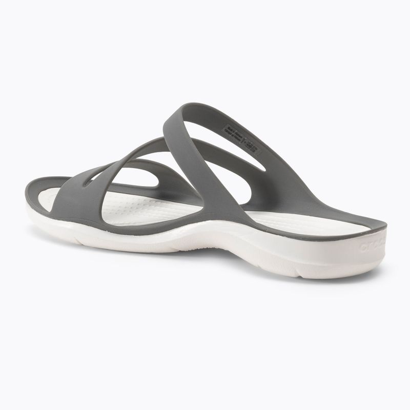 Női papucs Crocs Swiftwater Sandal W smoke/white 3